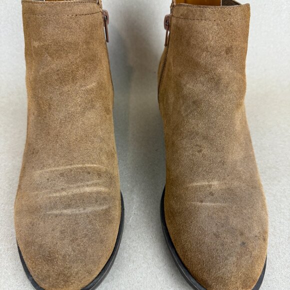 Kensie Women's Gazelle KS204141 Side Zip Dark Brown Ankle Bootie Women's 9M - Picture 5 of 10